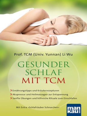 cover image of Gesunder Schlaf mit TCM